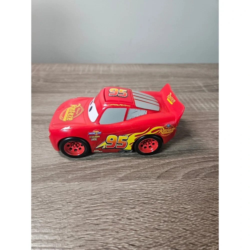 Mattel Disney Pixar Cars Lightning McQueen Tough Talkers Red Talking Toy Car 95